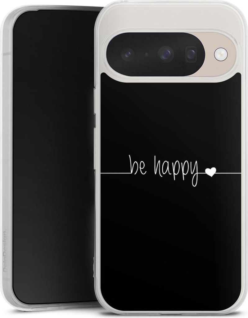 DeinDesign Handyhülle für Google Pixel 10 Silikon Hülle Case Smartphone Schutzhülle Glück Sprüche Statement