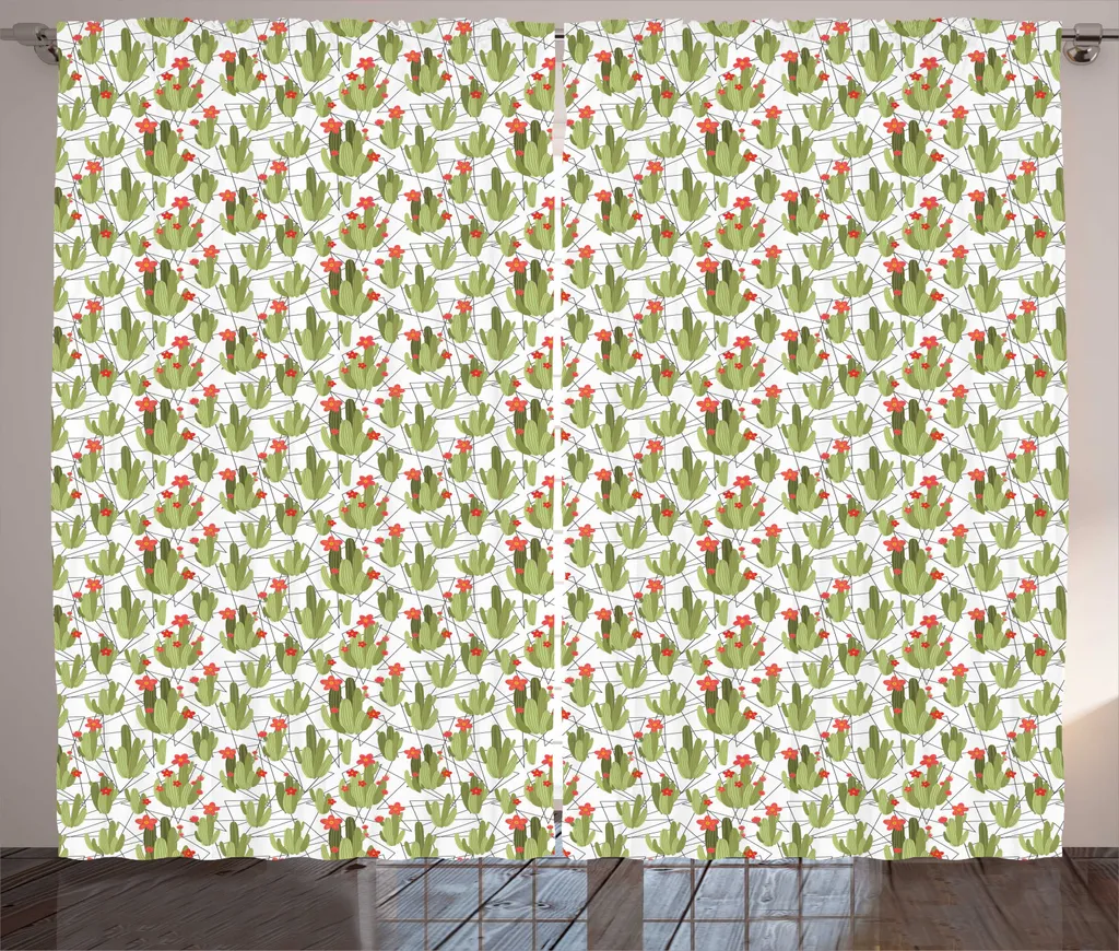 ABAKUHAUS Rideaux de Salon Vert Olive 280x225cm avec Crochets et Boucles