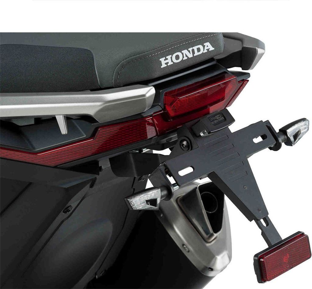 PUIG 9706N Kennzeichenhalters passend fuer HONDA X-ADV Schwarz