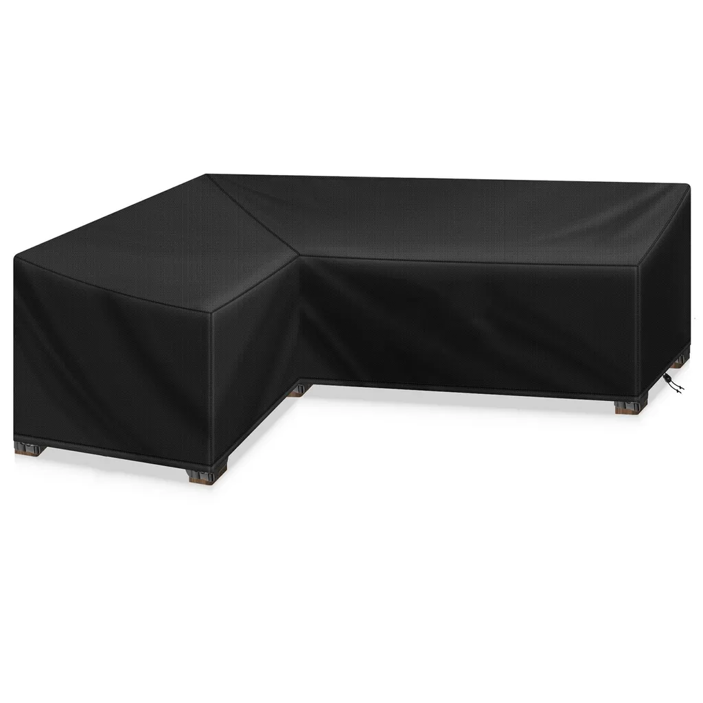 Telo Copridivano Esterno Forma L 260x192x80cm Oxford 420D Alta Protezione