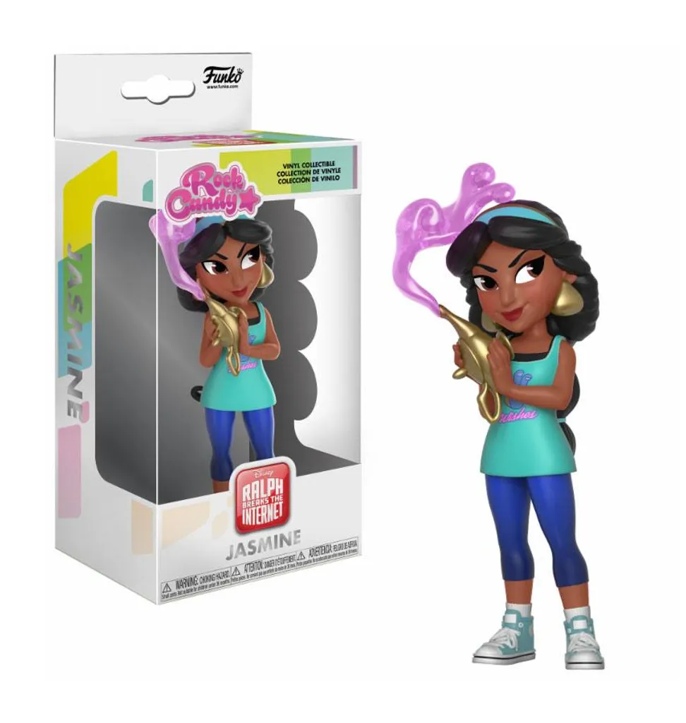 Figurine Jasmine Rock Candy Ralph 2.0 Style Décontracté Ultra-Détail
