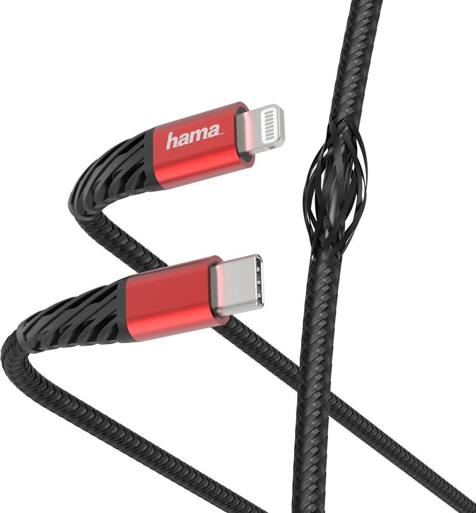 Hama Extreme, 1,5 m, Lightning, USB C, Männlich, Männlich, Produktbild 