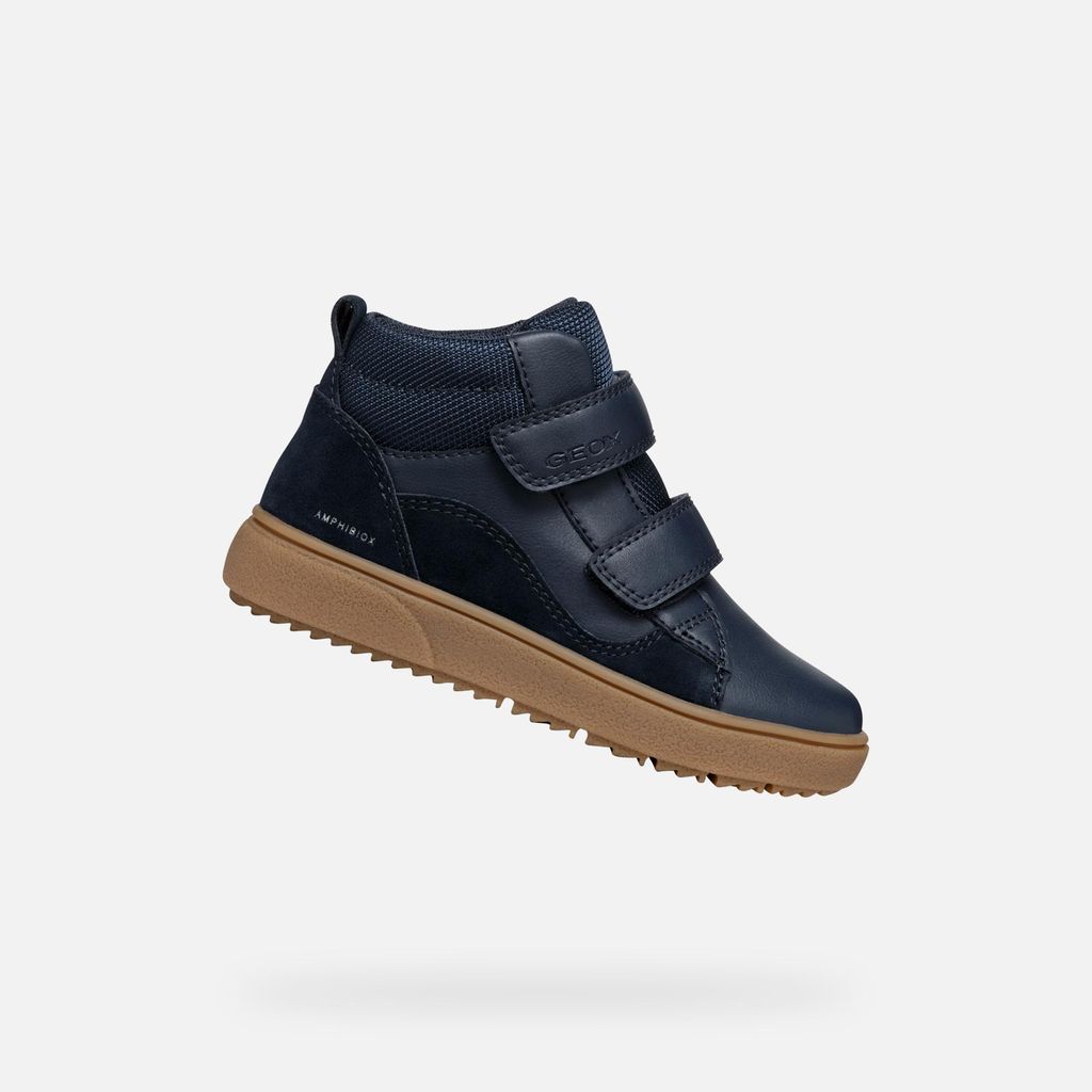 Geox Theleven B Abx Jungen-Sneaker, blau 37