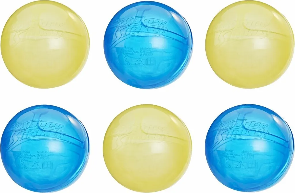 Avventura Acquatica con Nerf Super Soaker Idro Balls 6 Pezzi - 4