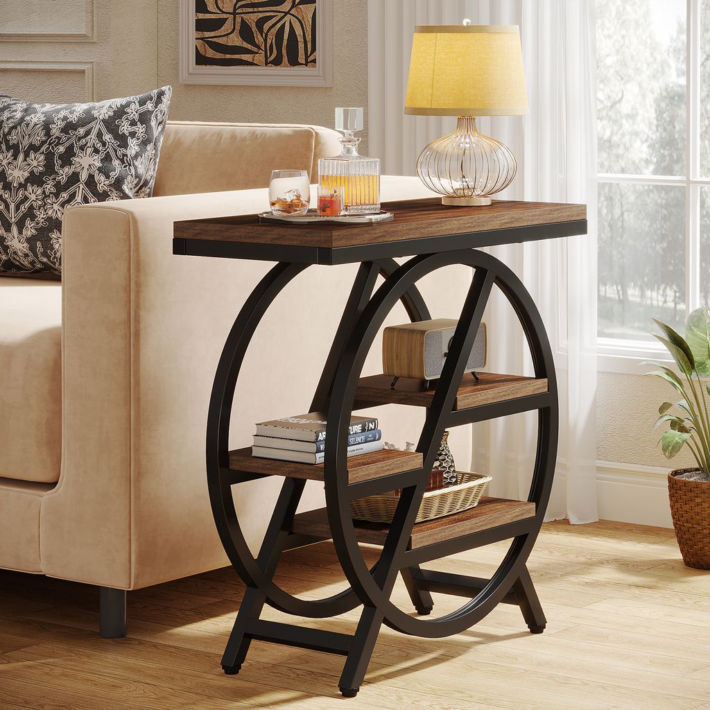 Tribesigns 3-Etagen Beistelltisch, Holz Sofa Beistelltisch Produktbild 11