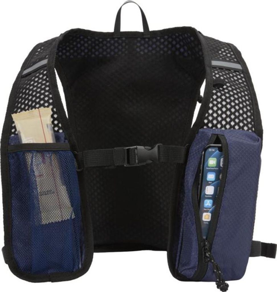 Floso - "Nomad" Hydration Pack, recyceltes Material, Laufen, 5l PF4846 (Einheitsgröße) (Marine)