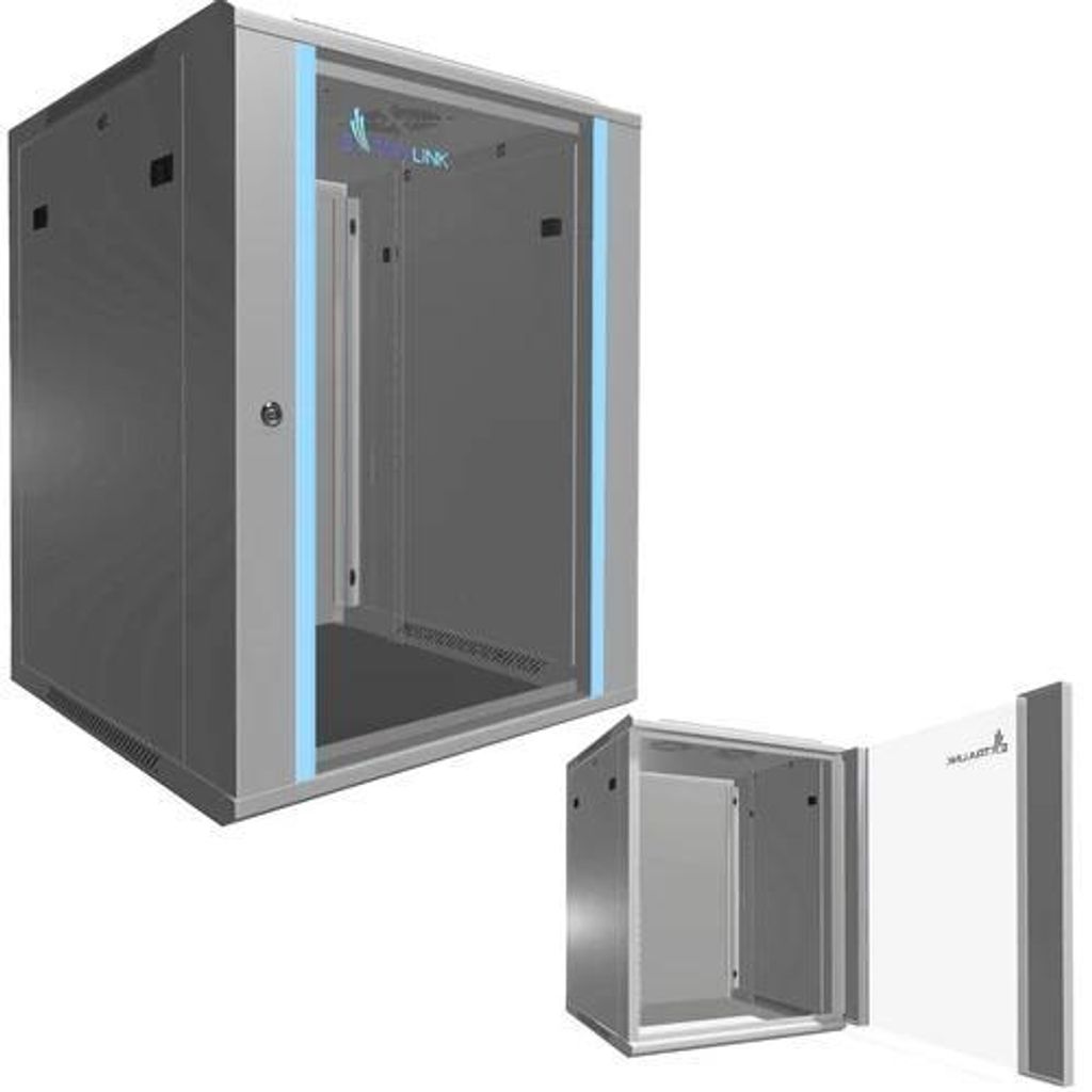 Extralink Szafa Rackmount 15U 600x600 Szary Montaż Zdjęcie produktu 