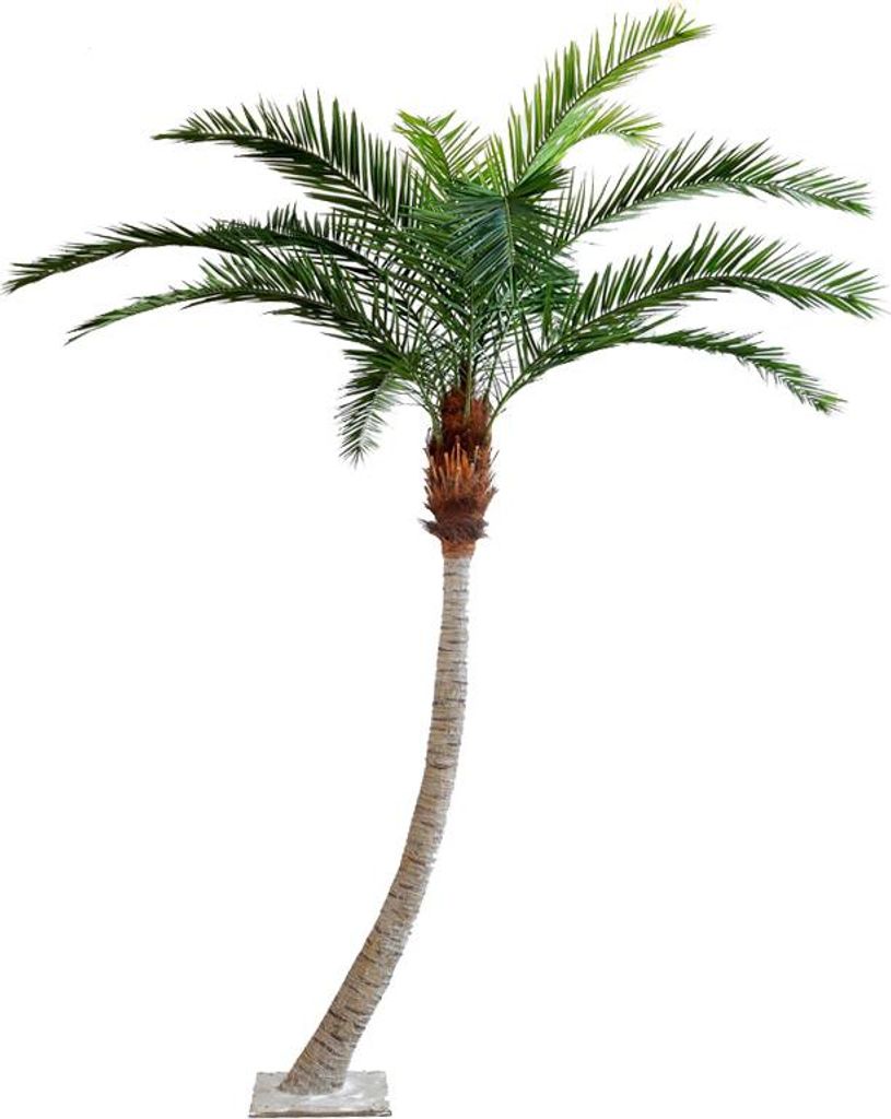 artplants.de Künstliche Phönixpalme Harper, crossdoor, 340cm - Kunst Kanarische Dattelpalme