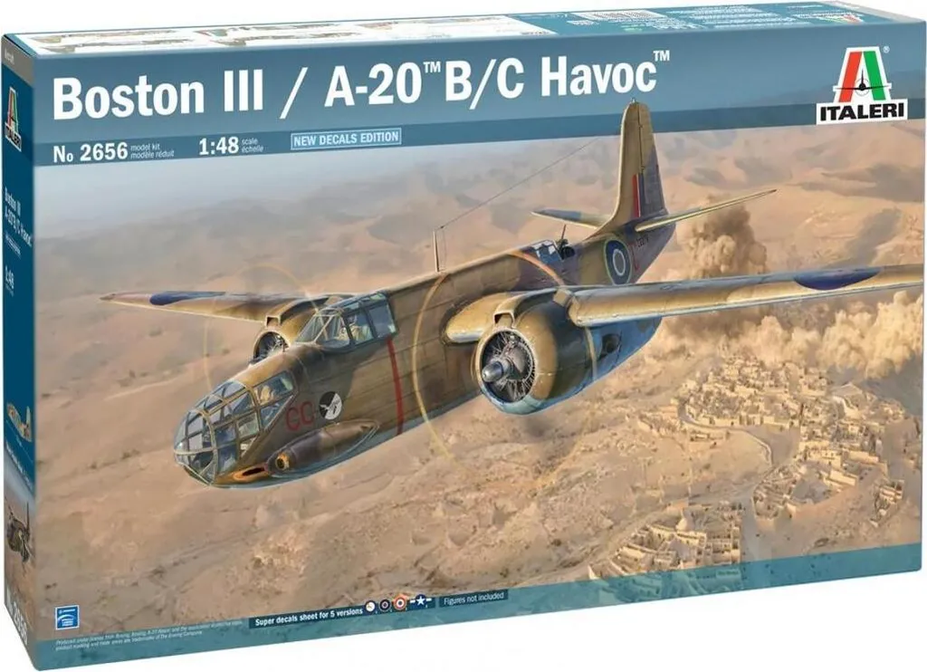 Maquette A-20B Boston III 1/48 kit précis sans défaut d'ajustage