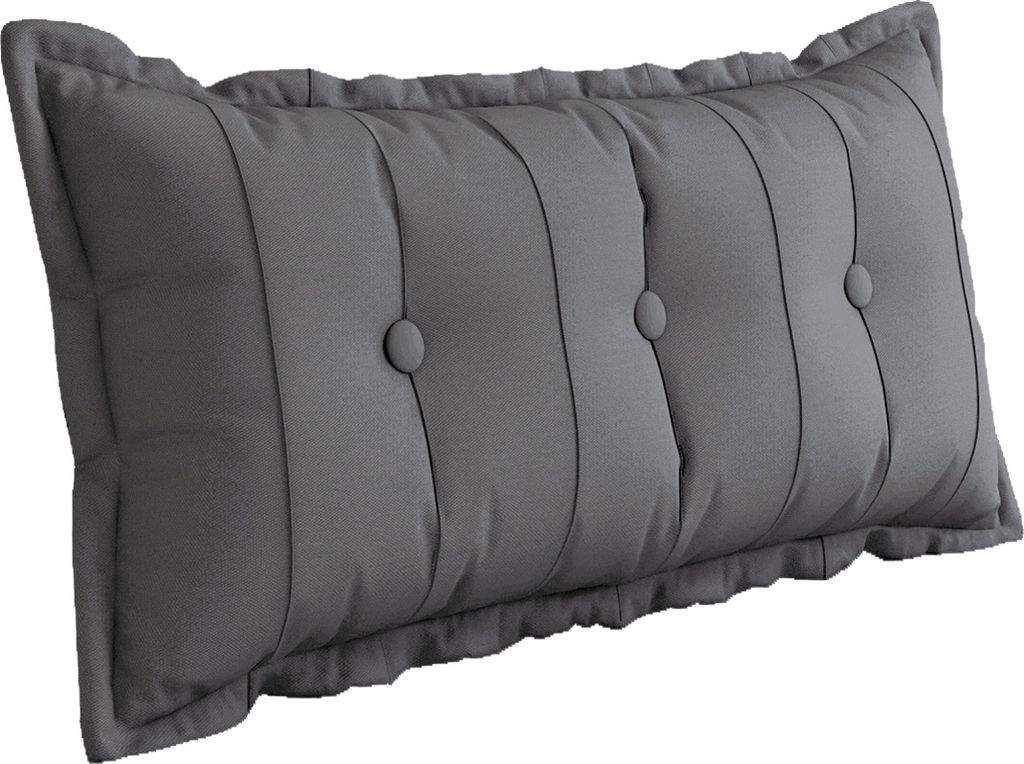 Großes dekoratives Bettkissen, Polyester