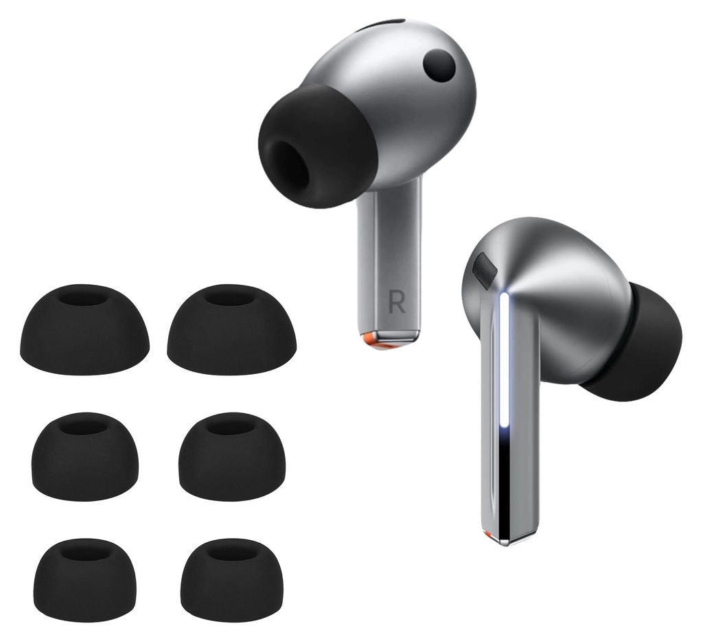 kwmobile 6x Polster kompatibel mit Samsung Galaxy Buds 3 Produktbild 