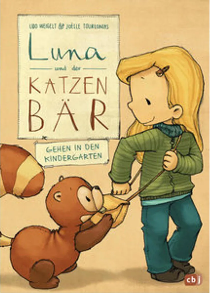 Livre Luna und der Katzenbär gehen in den Kindergarten - Album Illustré