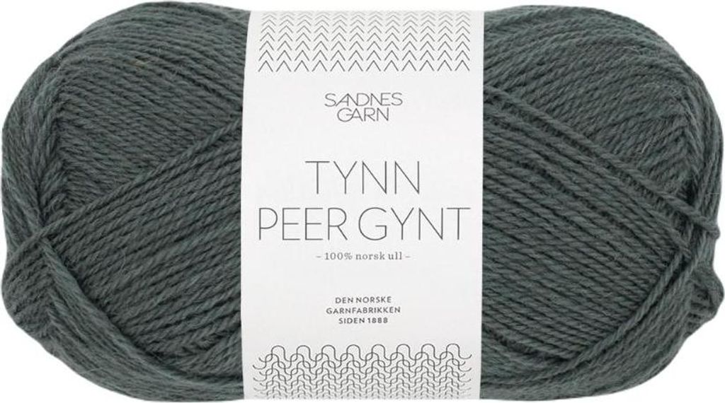 Sandnes Tynn Peer Gynt 50g - Norwegische Wolle 9080 Urban Produktbild 