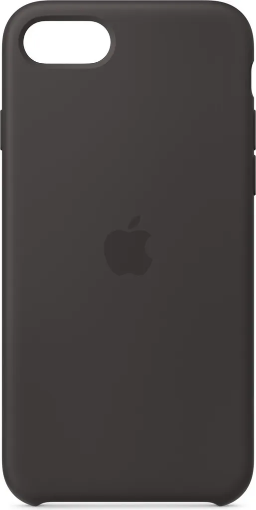 Coque iPhone SE antichoc Apple silicone noir : stop aux rayures ! - 5