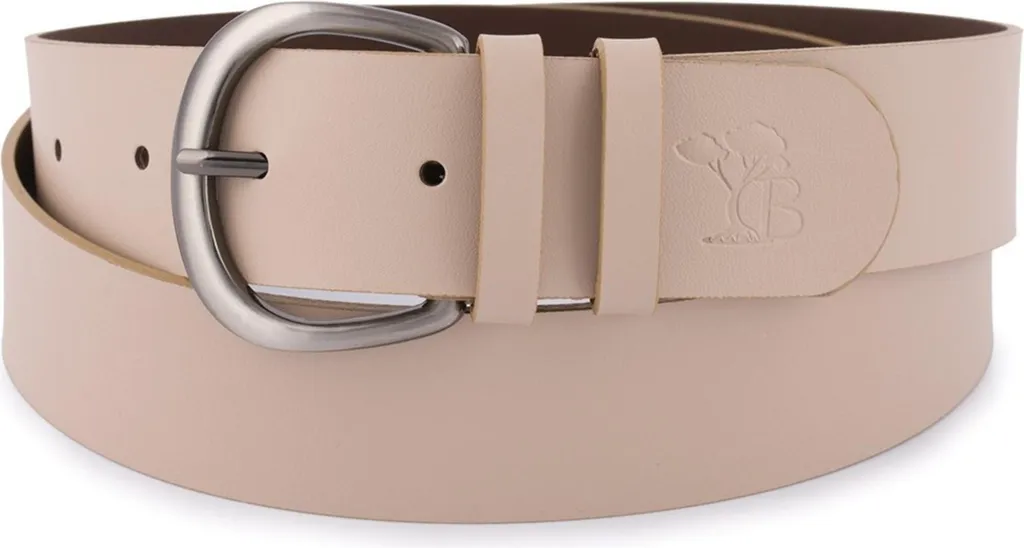 Ceinture Beltimore d8880 robuste en cuir pleine fleur avec boucle inox
