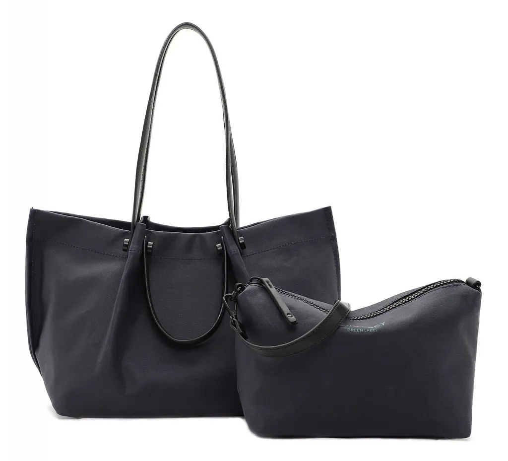 Sac fourre-tout SURI FREY Nelly bleu marine souple et spacieux - Vegan