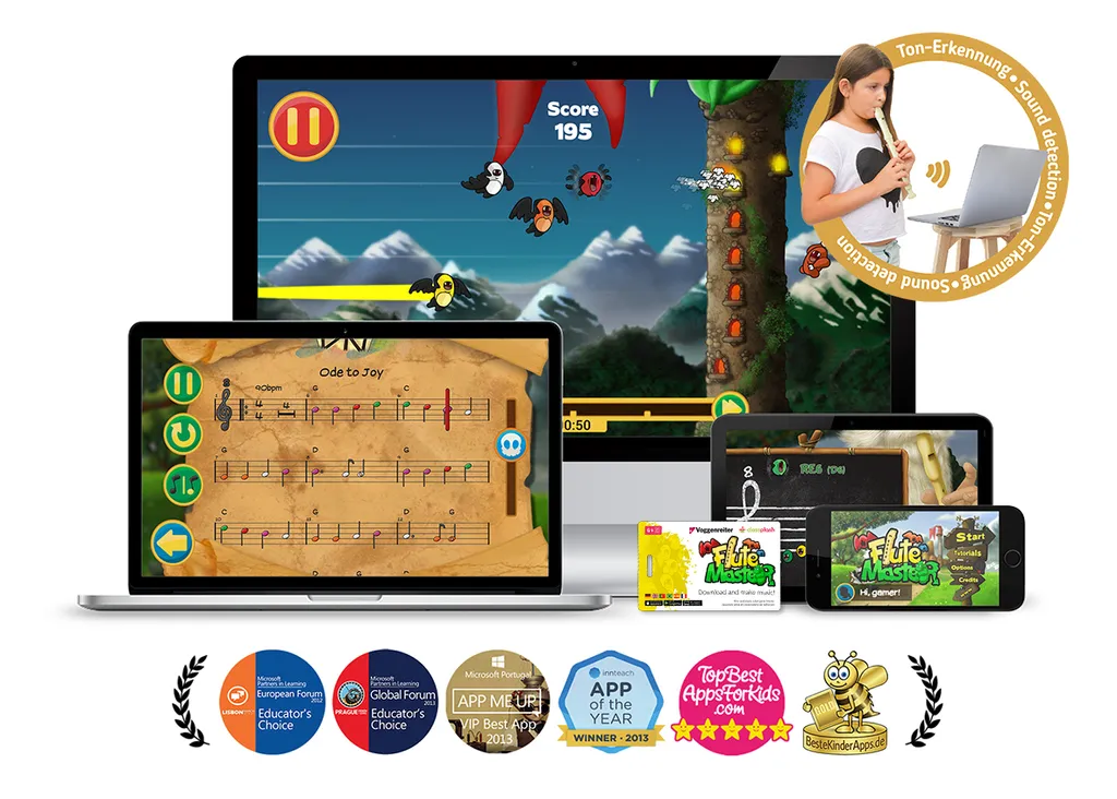Apprendre la flûte à bec à la maison avec l'application Flute Master - 8