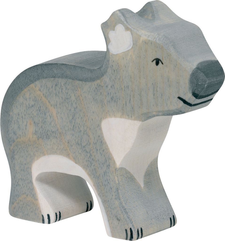Holztiger Safari Holztiere Holzspielzeug Koala-Bär Produktbild 