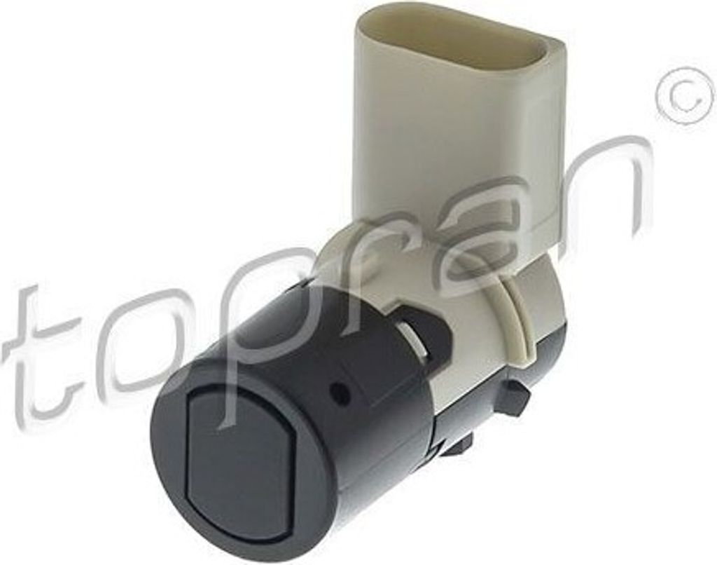 TOPRAN 115 543 Einparkhilfe Parksensor Schwarz für VW PASSAT Variant (3B6) SHARAN (7M8, 7M9, 7M6) PASSAT (3B3) für SEAT Alhambra (7V8, 7V9)