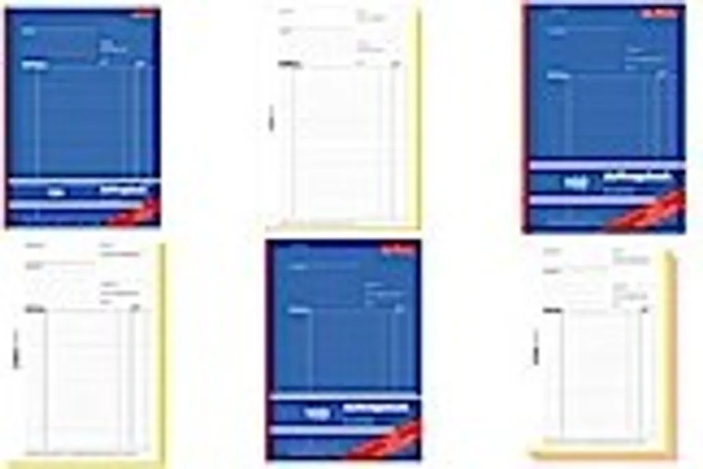 Herlitz Auftragsbuch A5 102 Carnet de Commandes 2x40 Feuillets autocopiants
