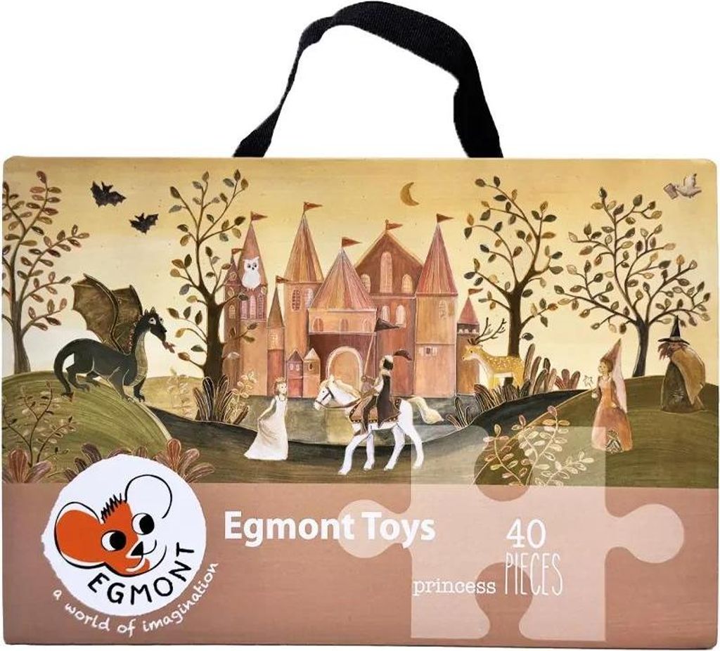 Egmont Toys Prinzessin Bodenpuzzle Karton 40 Teile 80x35 cm