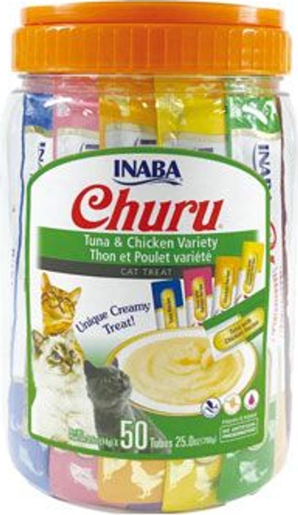 Churu Cat Vet Diet Purée Tuna&Chicken Varieties 50x14g Obrázok produktu 