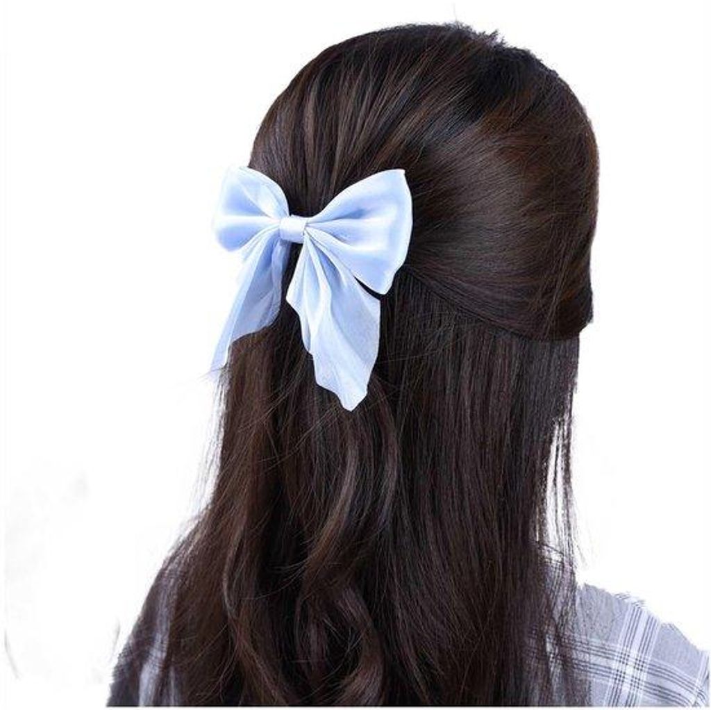 Blaue Haarspangen Groß Für Frauen Mädchen