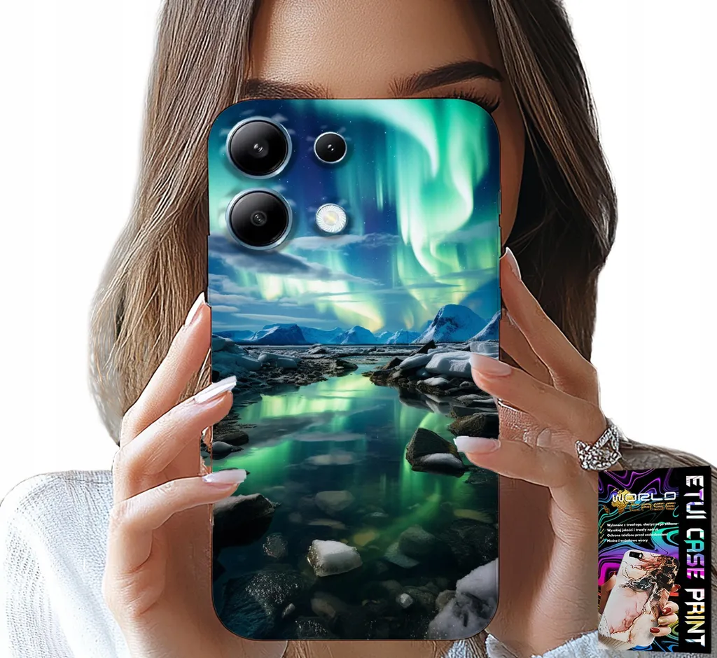 Cover Xiaomi Note 13 Pro 4G Alaska Aurora: Style & Protezione 360