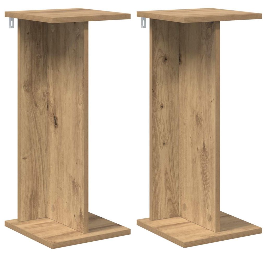 Pflanzenständer 2 pcs Artisan-Eiche 25 x 25,5 x 60,5 cm