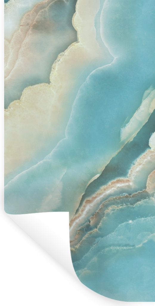 MuchoWow Wandtattoo Wandsticker Wandaufkleber Naturstein - Mineralien - Chic 40x80 cm Selbstklebend und Repositionierbar - Repositionierbar - Was...