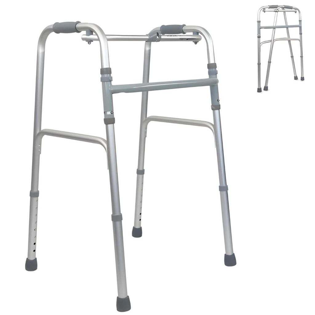 Mobiclinic Deambulatore Rollator Pieghevole 4 piedini in Immagine del prodotto 