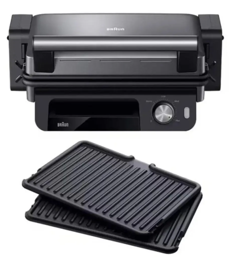 Appareil à grillades 3 en 1 Braun MultiGrill 5 pour repas sains et variés
