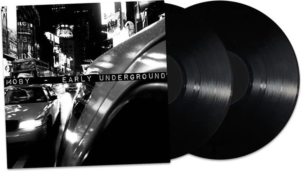 Moby Early Underground vinyle édition limitée avec numéro de série - 2