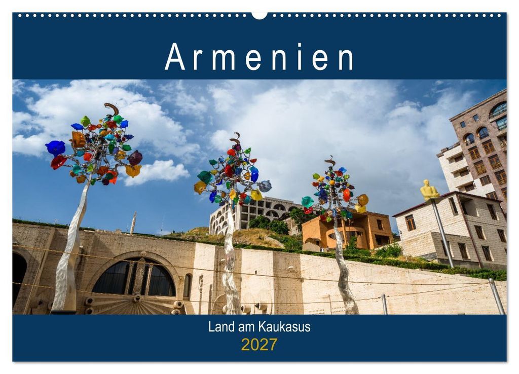 Armenien - Land am Kaukasus (Wandkalender 2027 DIN A2 quer), CALVENDO Monatskalender