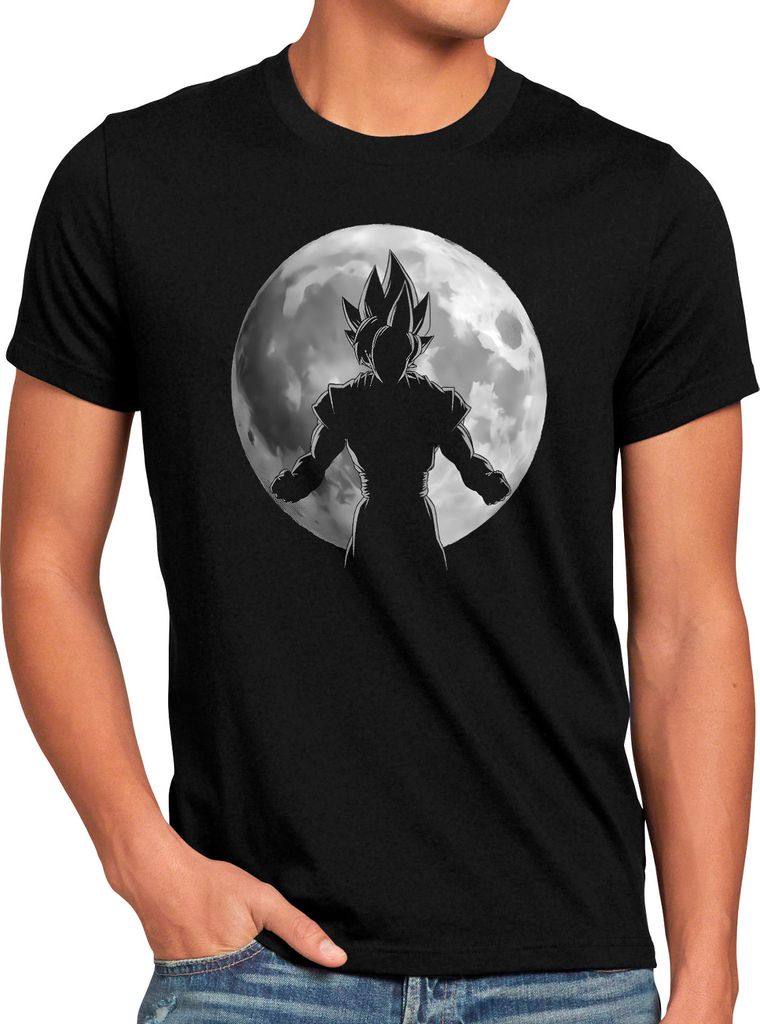 style3 Super Saiyan Warrior Herren T-Shirt master dragon roshi z gt