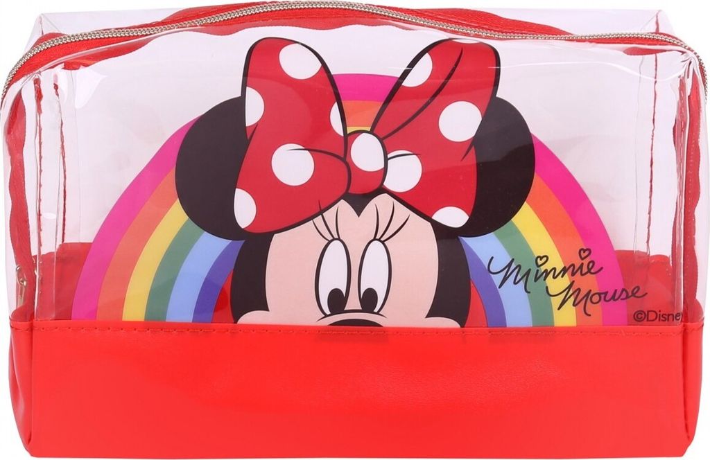 Minnie Mouse Dámská kosmetická taštička, průhledná cestovní Obrázek produktu 