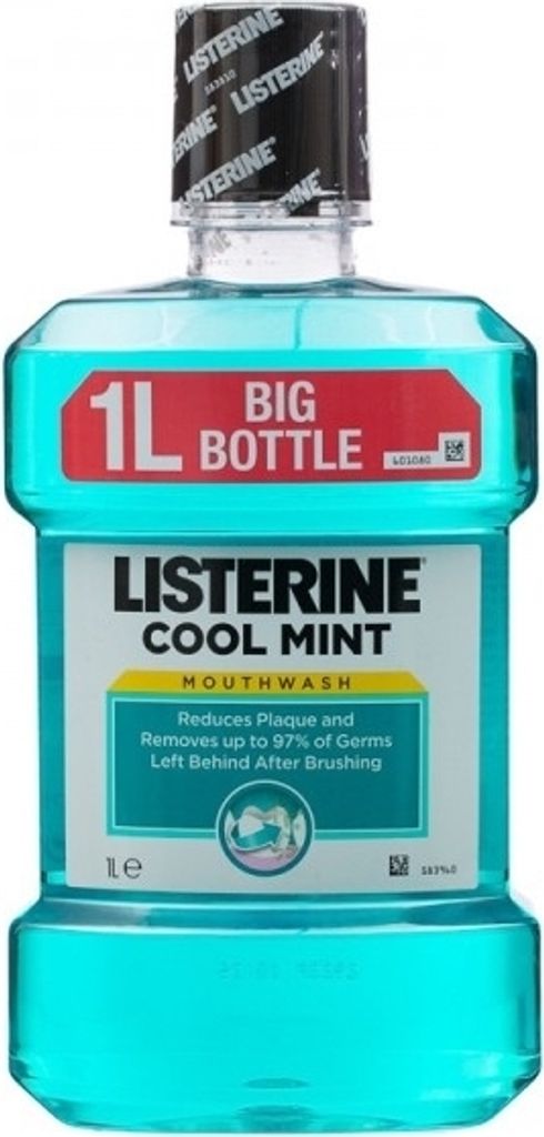 Listerine Cool Mint Mundwasser (1000ml) Produktbild 3