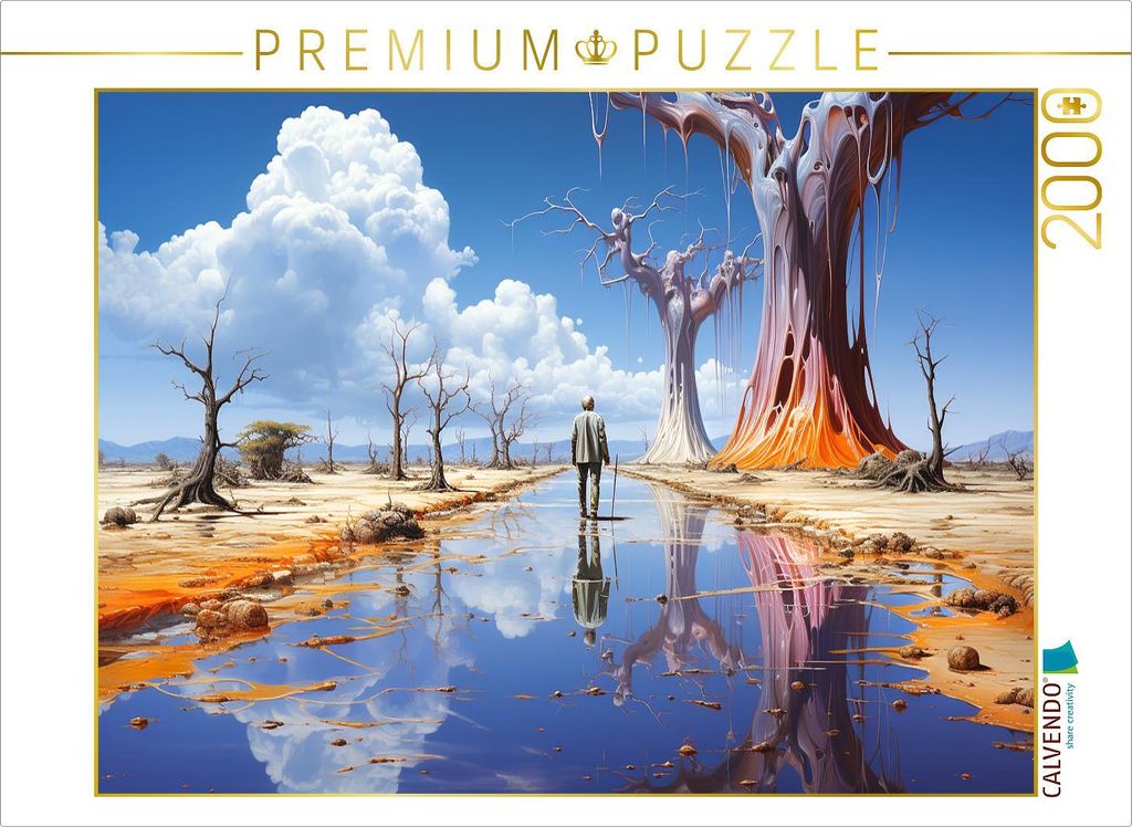 CALVENDO Puzzle Der alte Mann | 2000 Teile Lege-Größe 90x67cm Foto-Puzzle für glückliche Stunden