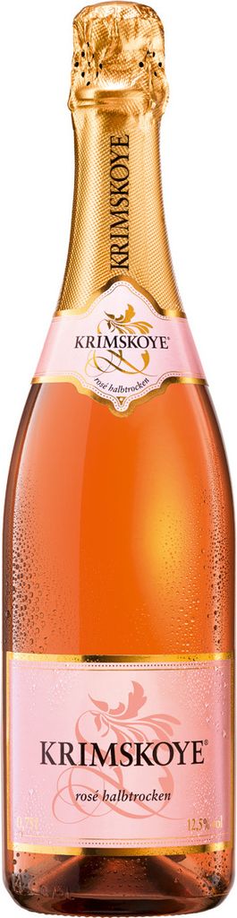 Krimskoye Rosé Krimsekt | 12 % vol | 0,75 l Produktbild 