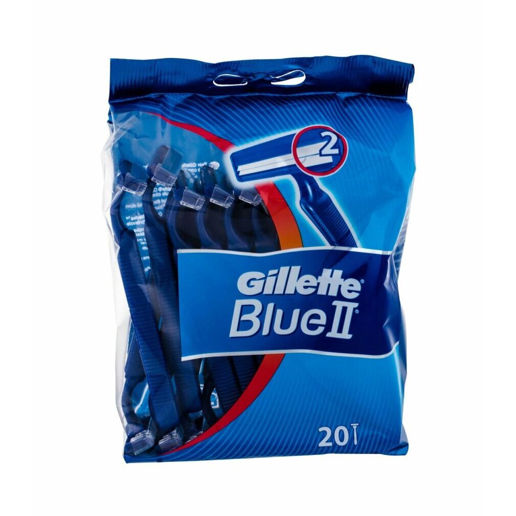 Jednorazový holiaci strojček Gillette Blue II 20 kusov Obrázok produktu 