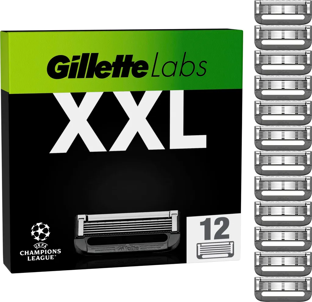 Recharges de lames Gillette Labs pour hommes - Boîte de 12 unités - 4