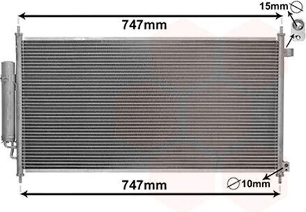 Condenseur de Clim HONDA FR-V (BE) Idéal pour Retrouver du Frais en Été