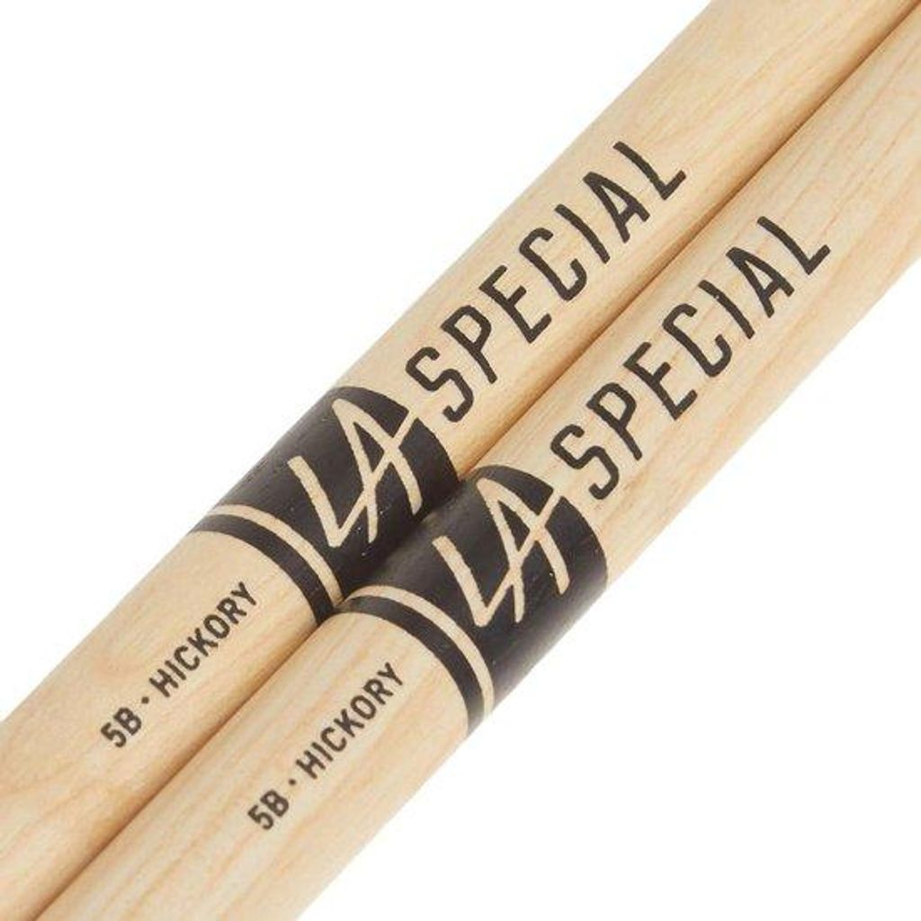Nylon-Tip-Hickory-Dreistäbchen-Set für Akustische oder E-Dreiecks-Trommeln, 5B, 3 Stück.