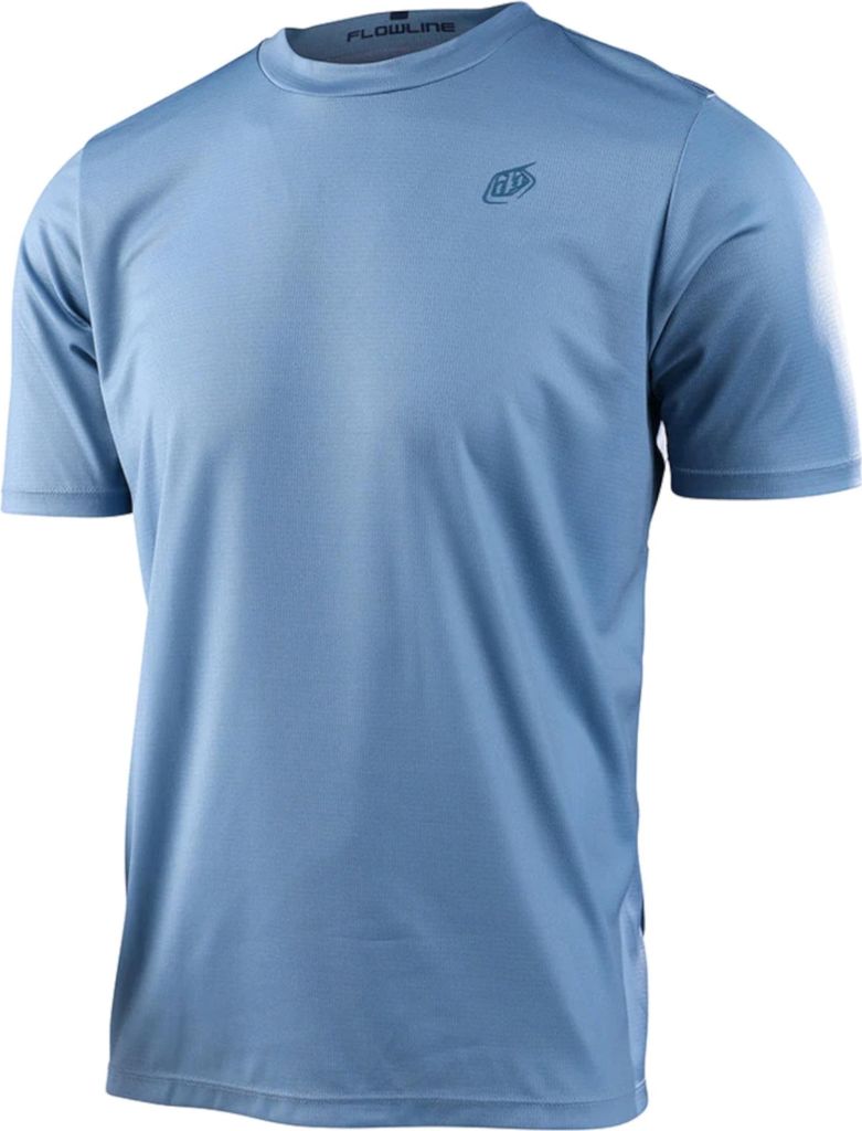Troy Lee Designs Herren Jersey Kurzarm Flowline , Windward - Hellblau, XXL