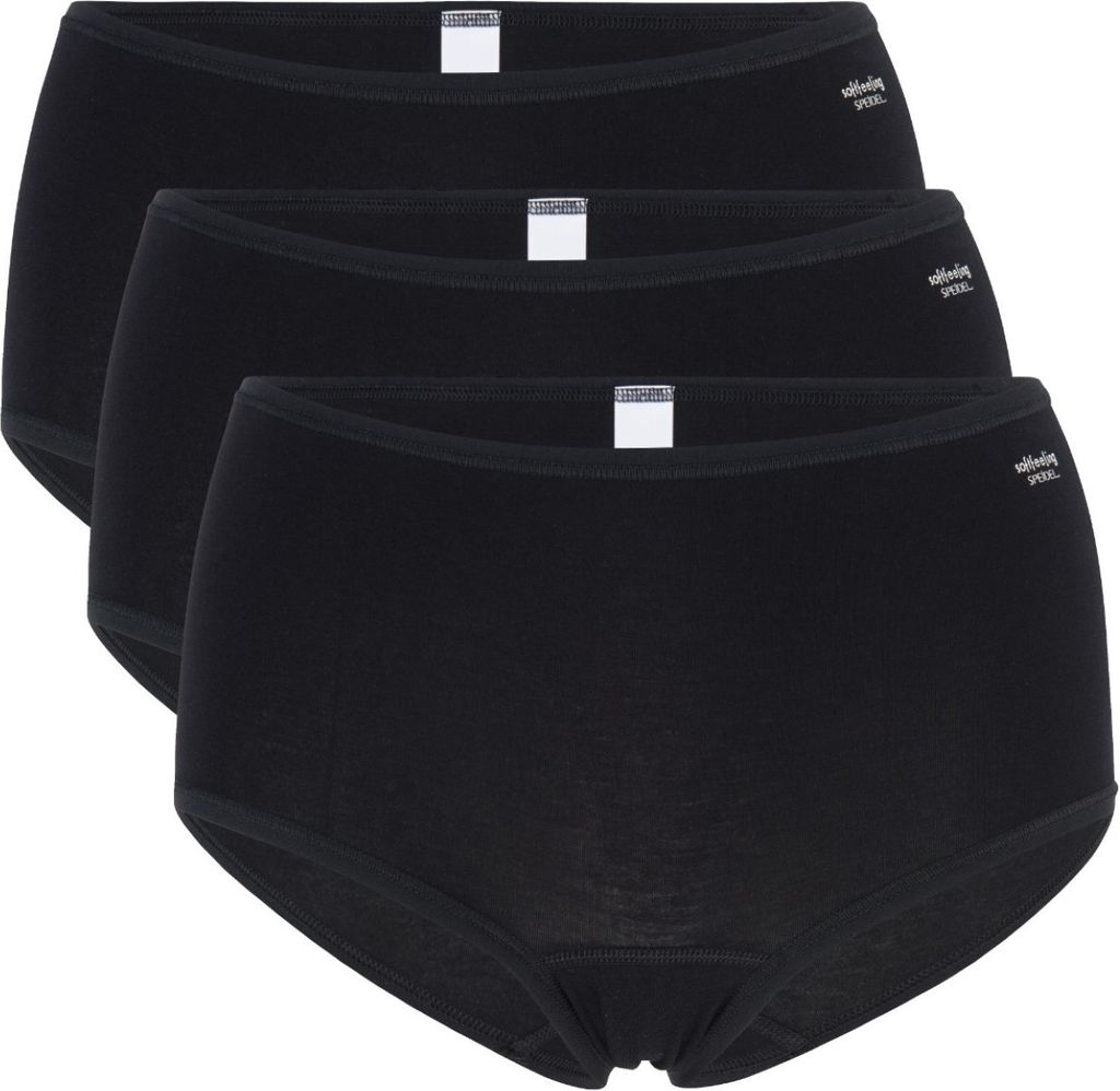 Speidel 3er-Pack Softfeeling Panty Feine Baumwoll-Qualität für hohen Komfort, Extra weiche Abschlüsse an Bund und Bein, ohne störende Seitennähte