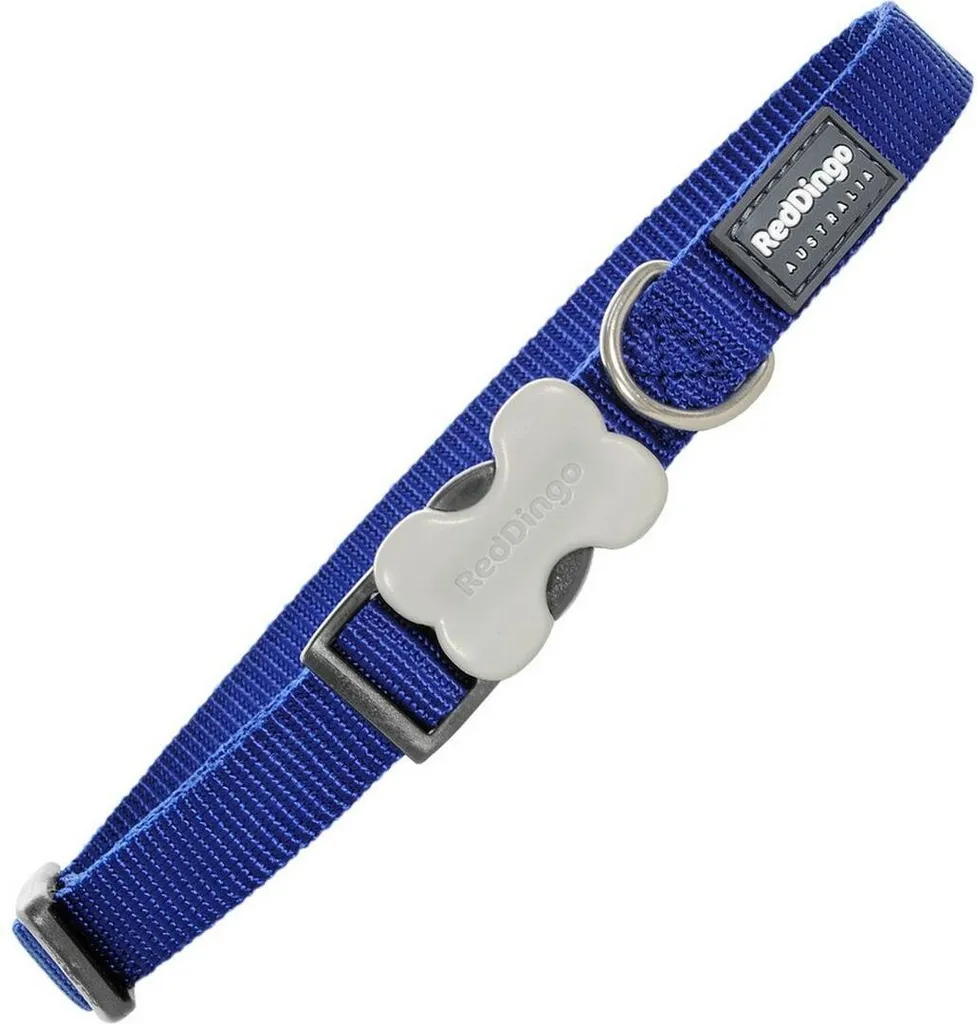 Red Dingo Collare Trekking Blu Scuro 2x31-47cm | Anti-Ruggine