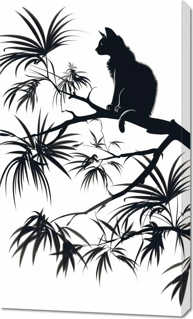 Tableau Image 60x100 cm Sur la Branche - Déco Murale Moderne