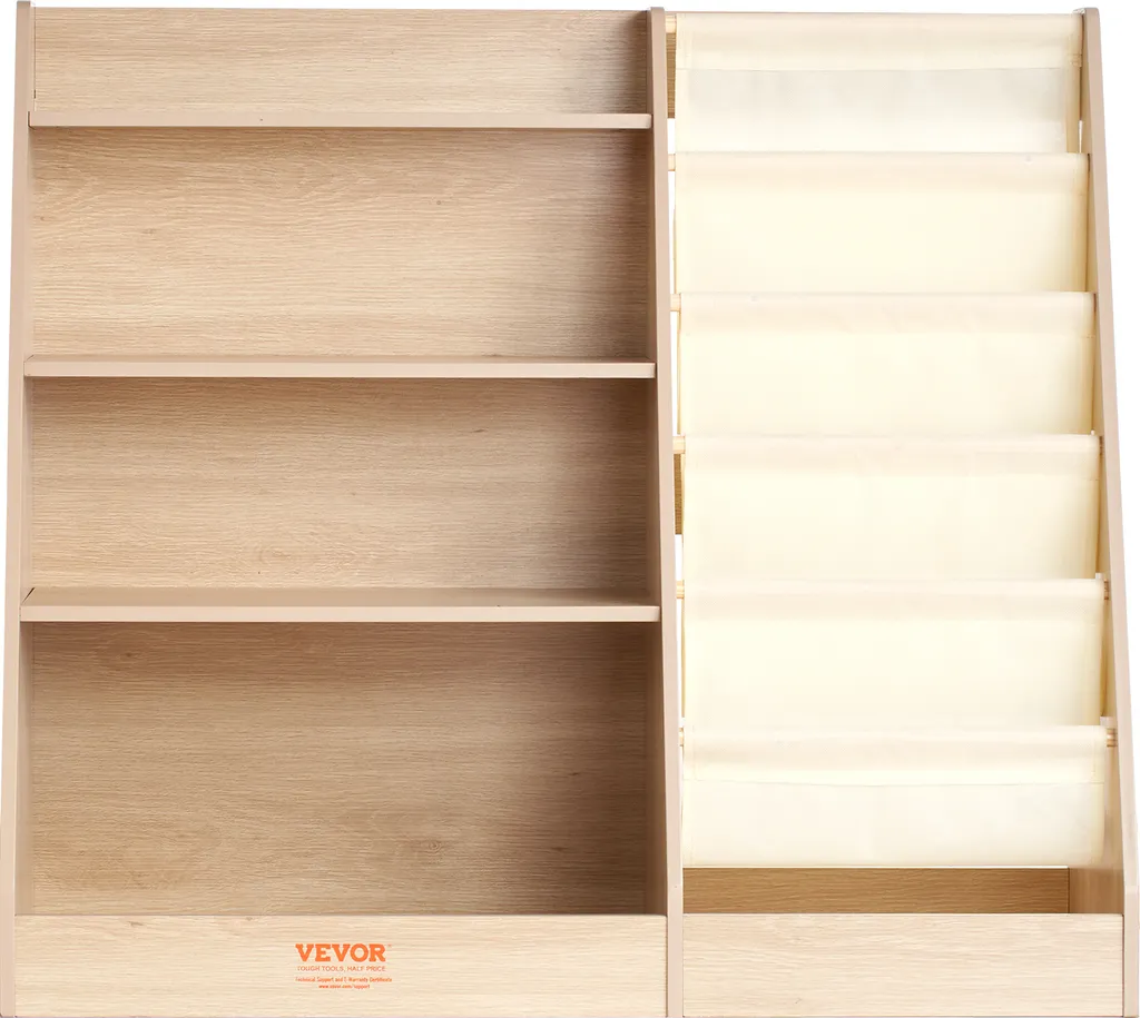 Fini le Désordre avec cette Bibliothèque Enfant - Meuble Bois 6 Étages