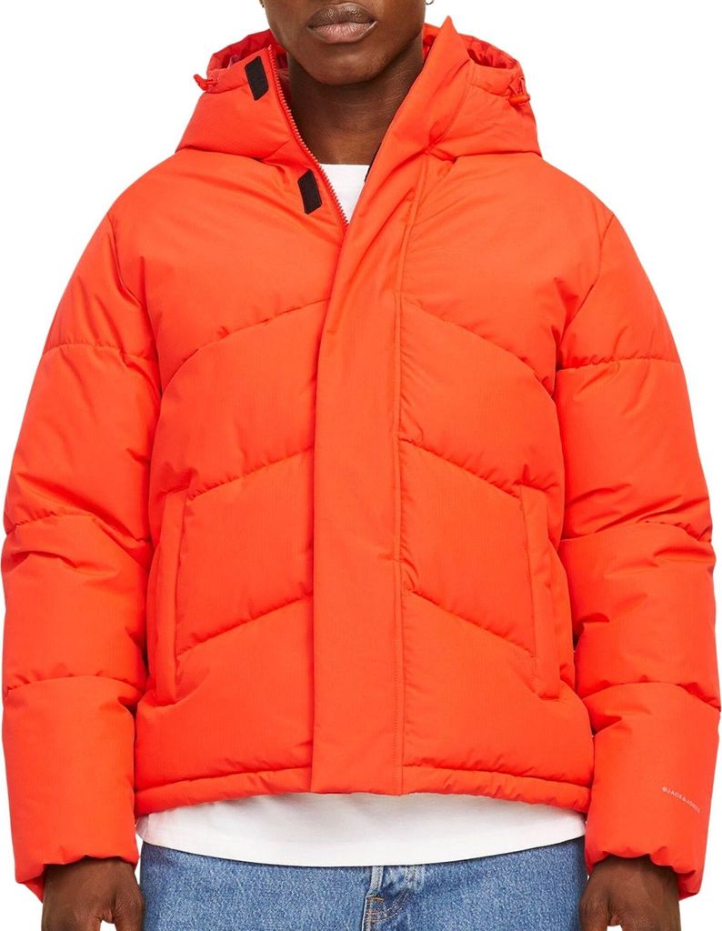 Jack Jones World Puffer Jacke Orange XL Herren Orange XL