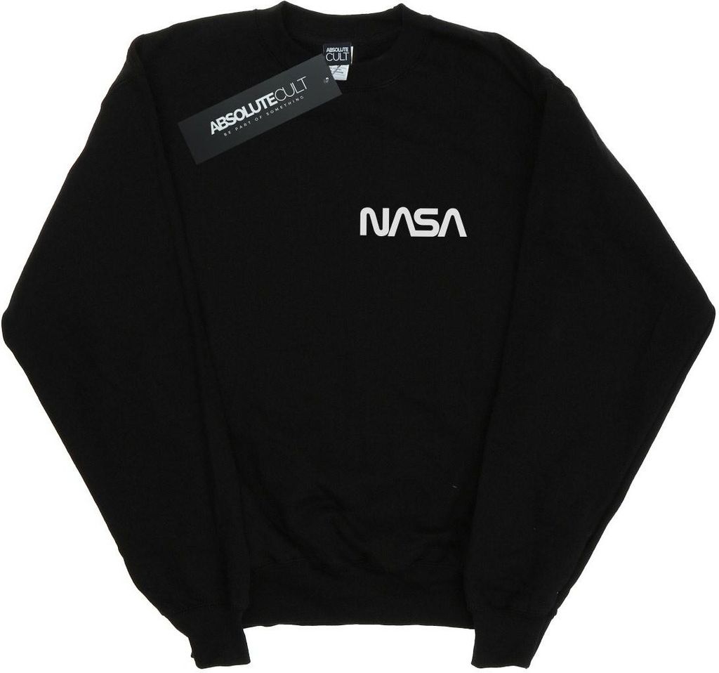 NASA - Sweatshirt für Mädchen BI41432 (116) (Schwarz)
